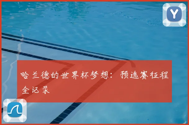 哈兰德的世界杯梦想:预选赛征程全记录